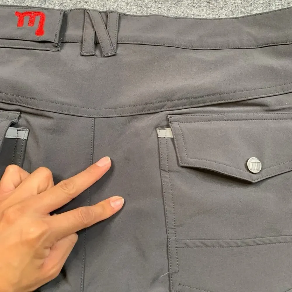 Novara Mountain Biking Shorts Mens 36 Gray MTB Padded Gusset Stretch Cycling